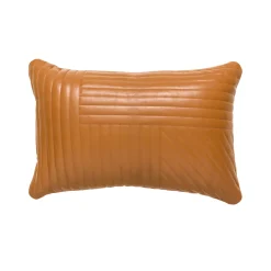 New Horgans Cuero Leather Cushion Tan 60x40 Tan Leather