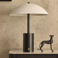 Online Horgans Daichi Table Lamp Black & White