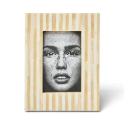 Discount Horgans Dakota Photo Frame 4 x 6 White Bone