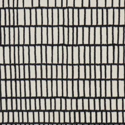 Online Horgans Daku Wool Rug 200 x 280 Natural & Black