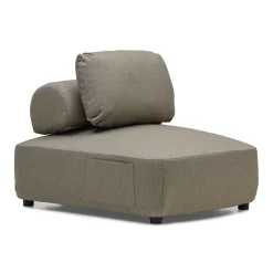 Best Horgans Dune Outdoor Sofa Chair Taupe Taupe Outdoor