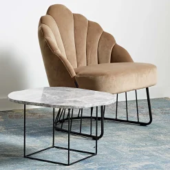 Best Horgans Eden Marble Coffee Table Grey