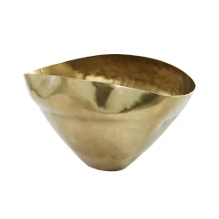 Best Horgans Elis Oval Bowl Large Antique Brass