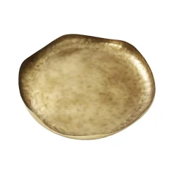 Best Horgans Elis Round Tray Large Antique Brass
