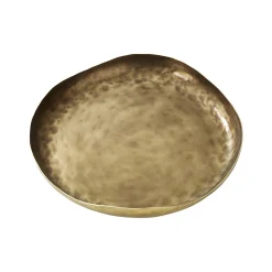 Outlet Horgans Elis Round Tray Small Antique Brass