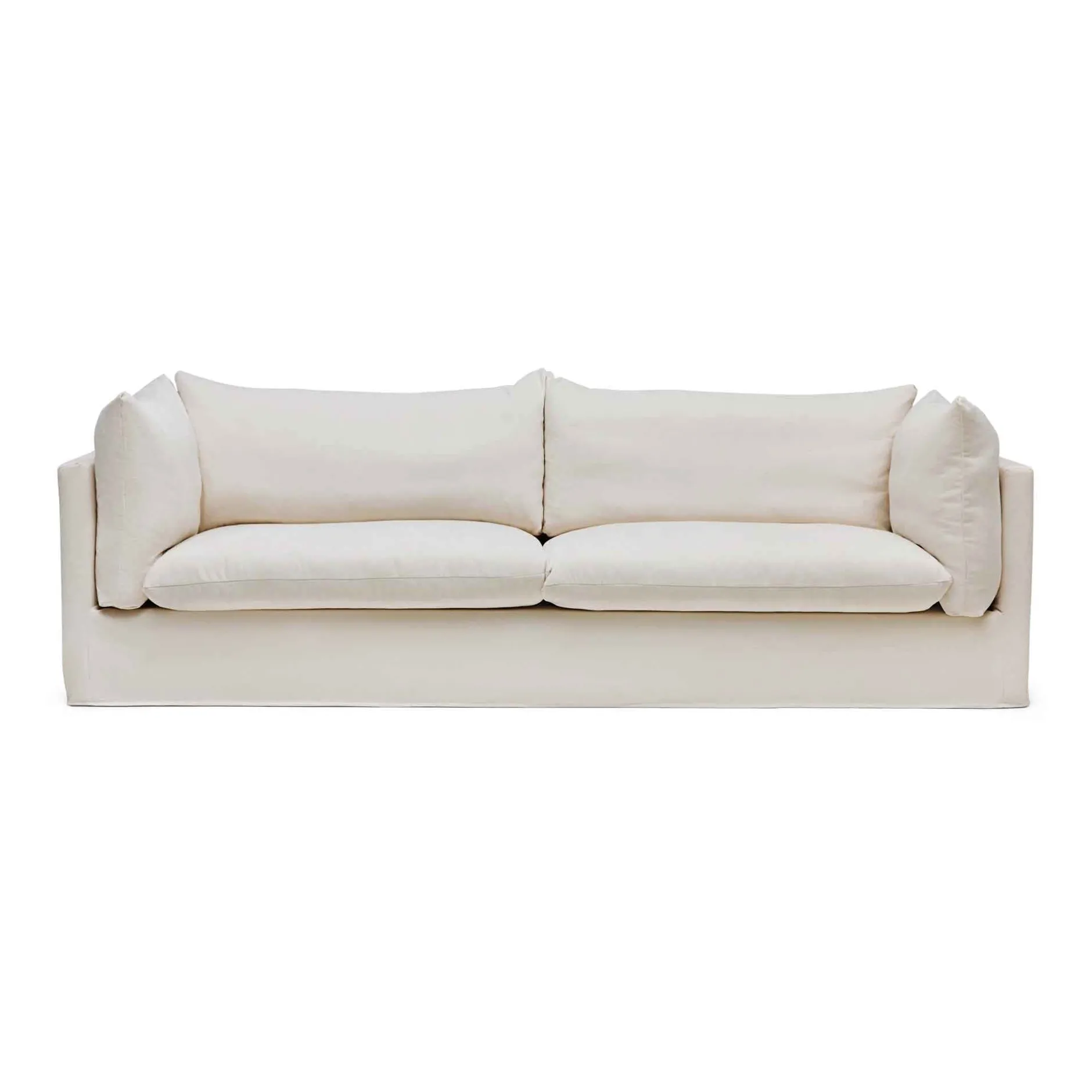 Clearance Horgans Ella Sofa 4 Seat Warm Ivory
