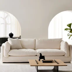 Clearance Horgans Ella Sofa 4 Seat Warm Ivory