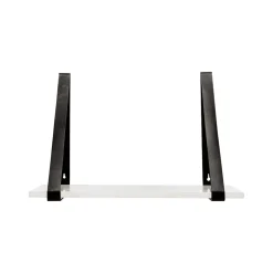 Online Horgans Ellery Marble Shelf Black Small White Marble & Black