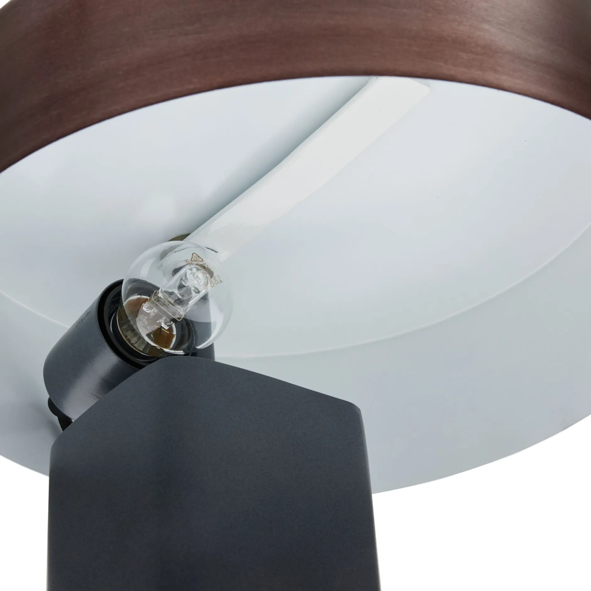 Online Horgans Emerson Table Lamp Gunmetal Grey & Bronze