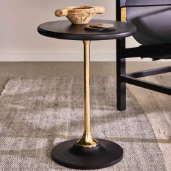 Discount Horgans Ezra Side Table Black