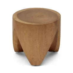 Discount Horgans Fajar TImber Side Table Natural
