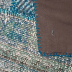 Discount Horgans Farah Patchwork Rug 211 x 294 Multi Blues