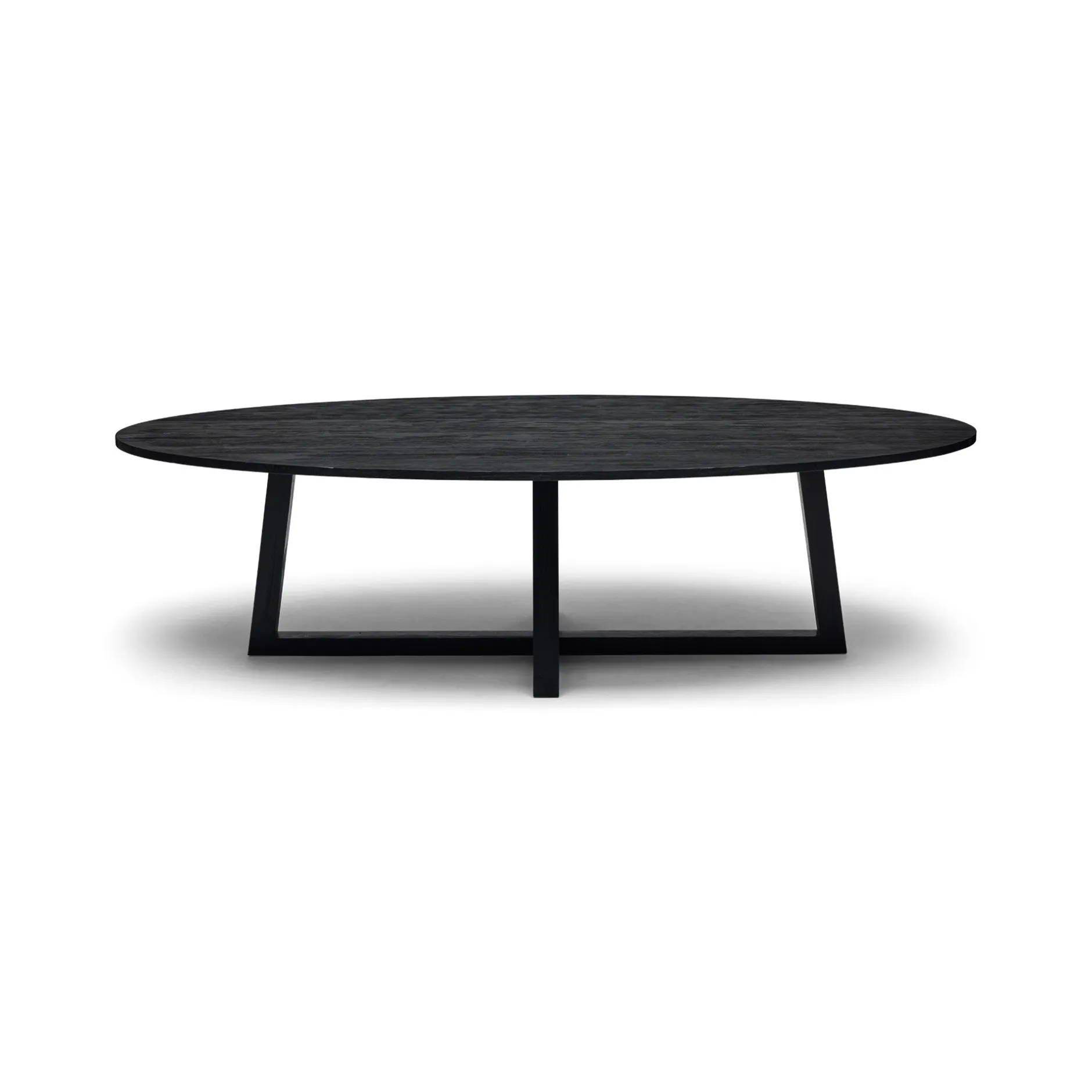 Fashion Horgans Finbar Dining Table Ash Small Black