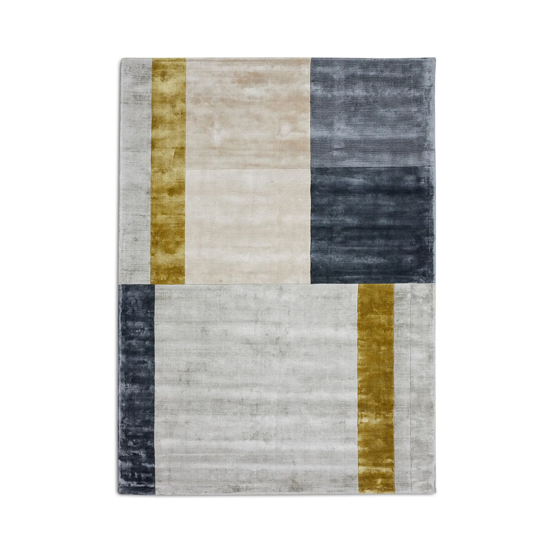 Clearance Horgans Formes Rug 250 x 350 Blue, Cream & Green
