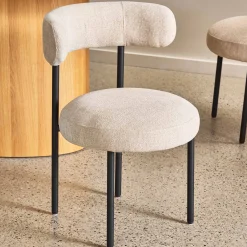 Sale Horgans Franco Dining Chair Soft Ivory