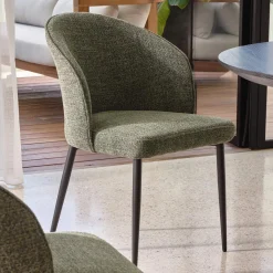 Outlet Horgans Gia Dining Chair Moss Green
