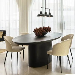 Best Horgans Gia Dining Chair Soft Ivory