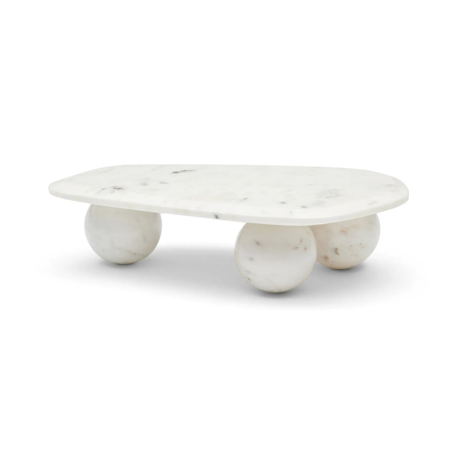 Online Horgans Gio Marble Platter White