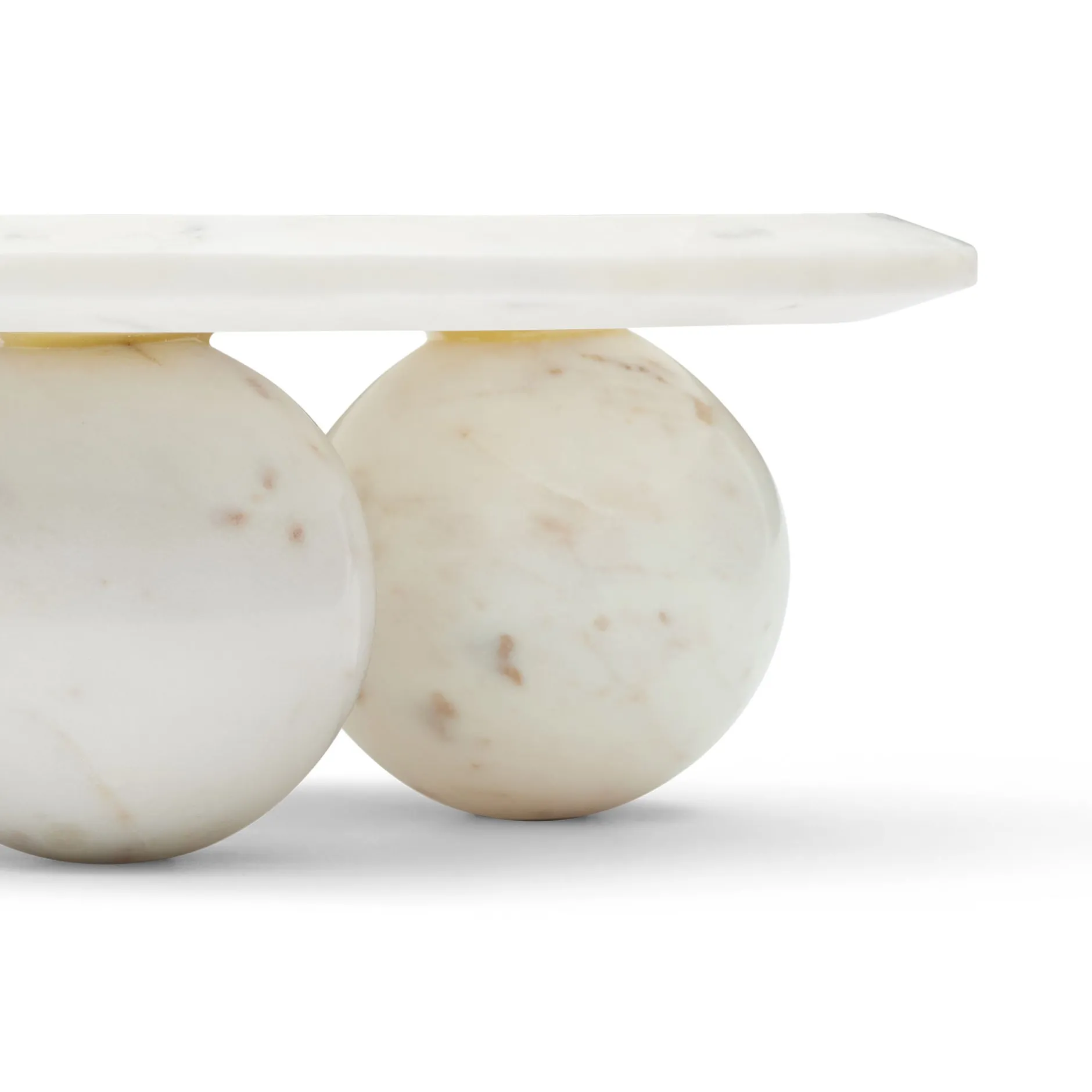Online Horgans Gio Marble Platter White
