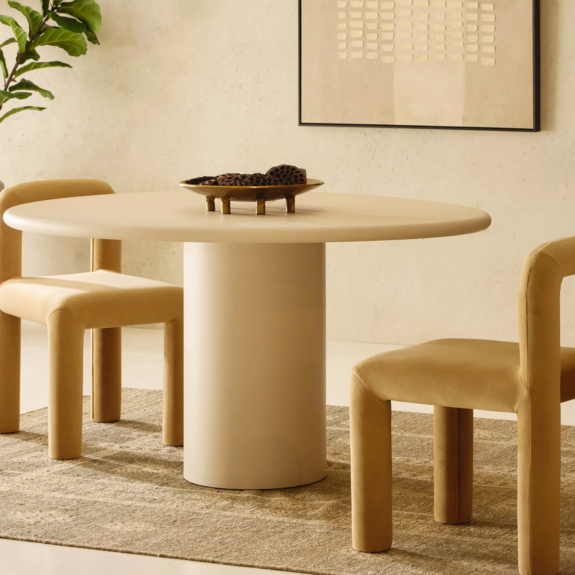 Discount Horgans Goma Dining Table Natural