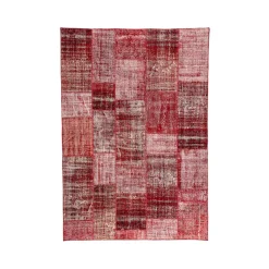 Sale Horgans Hagan Patchwork Rug 210 x 305 Deep Red