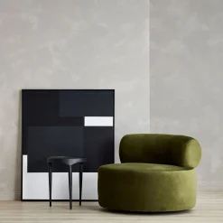 Online Horgans Hamish Swivel Chair Moss Green Moss Green Velvet