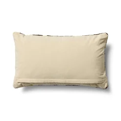 Sale Horgans Hari Rectangle Cushion 35x60 Brown & White