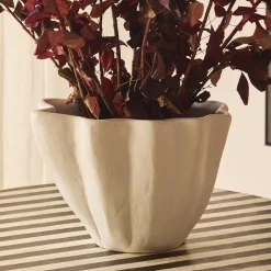 Hot Horgans Hasna Vase White