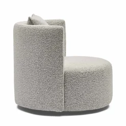 Discount Horgans Helena Swivel Chair White Shadow