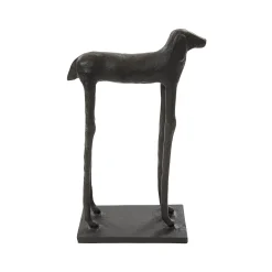 Clearance Horgans Helsi Dog Sculpture Aged Bronze