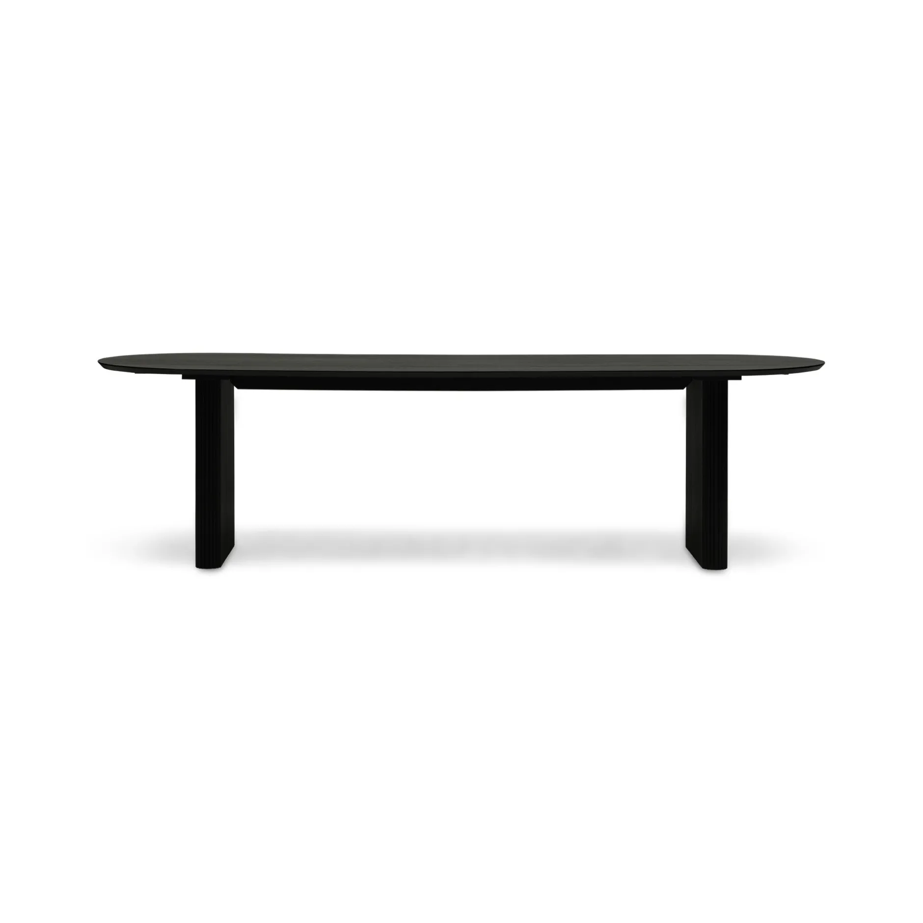 Clearance Horgans Henry Dining Table Black Stain