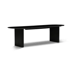 Clearance Horgans Henry Dining Table Black Stain