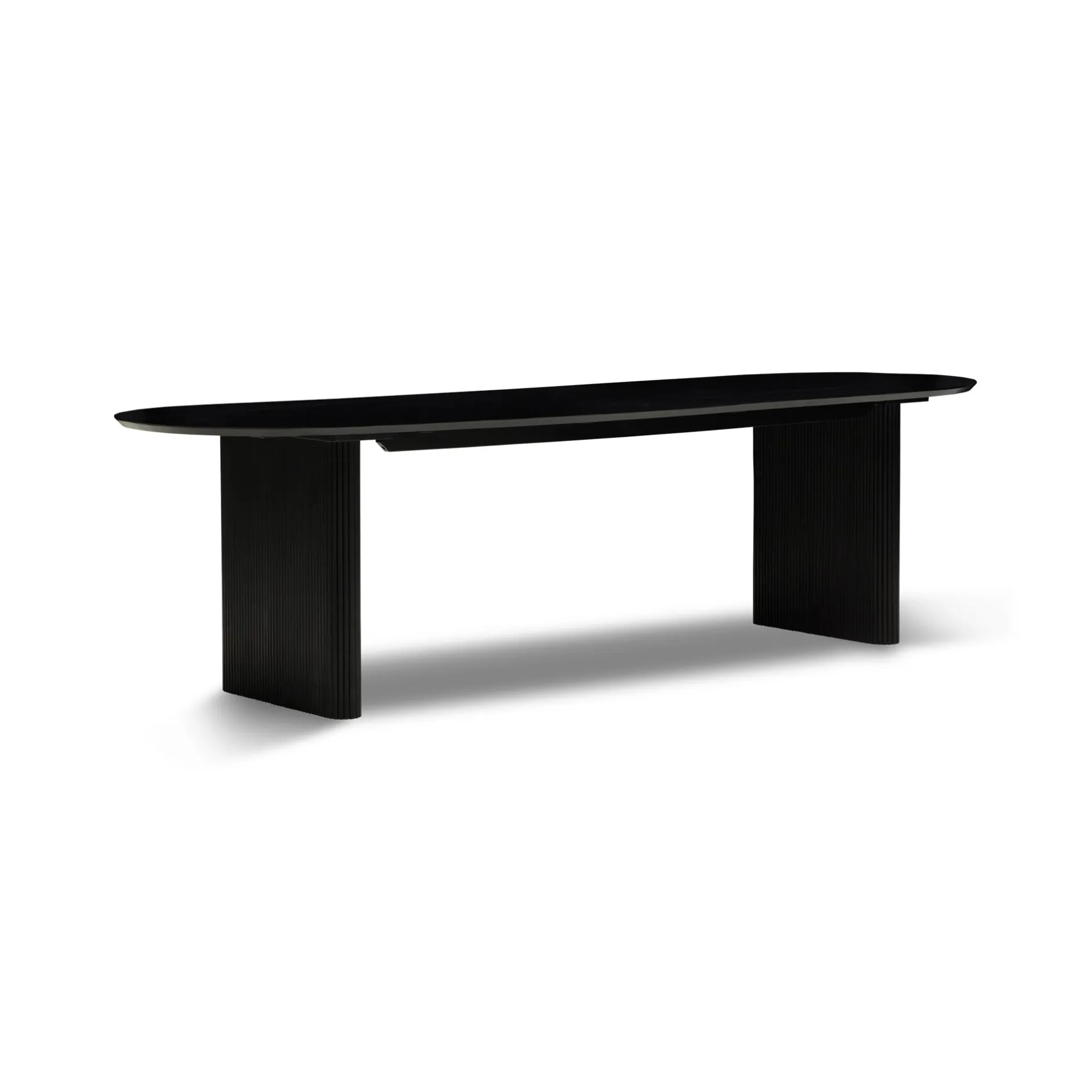 Clearance Horgans Henry Dining Table Black Stain