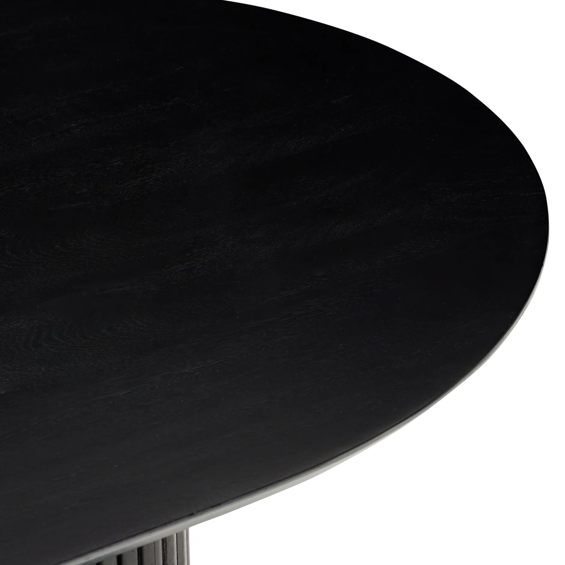 Clearance Horgans Henry Dining Table Black Stain