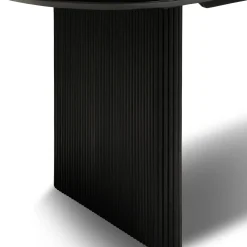 Clearance Horgans Henry Dining Table Black Stain