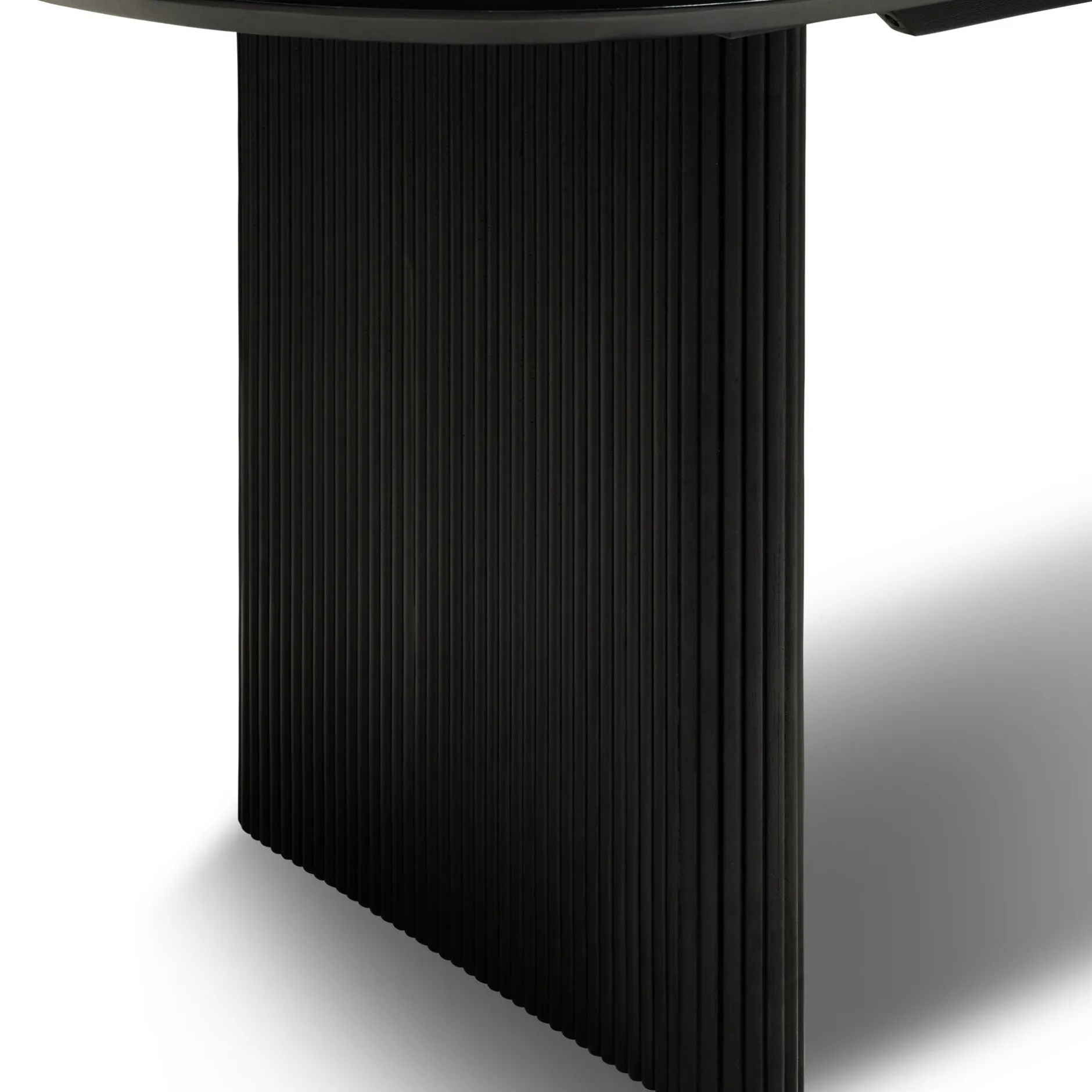 Clearance Horgans Henry Dining Table Black Stain