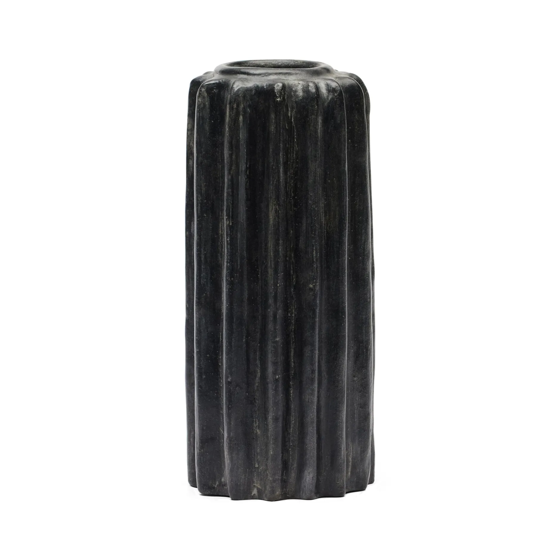 New Horgans Ika Vase Large Black