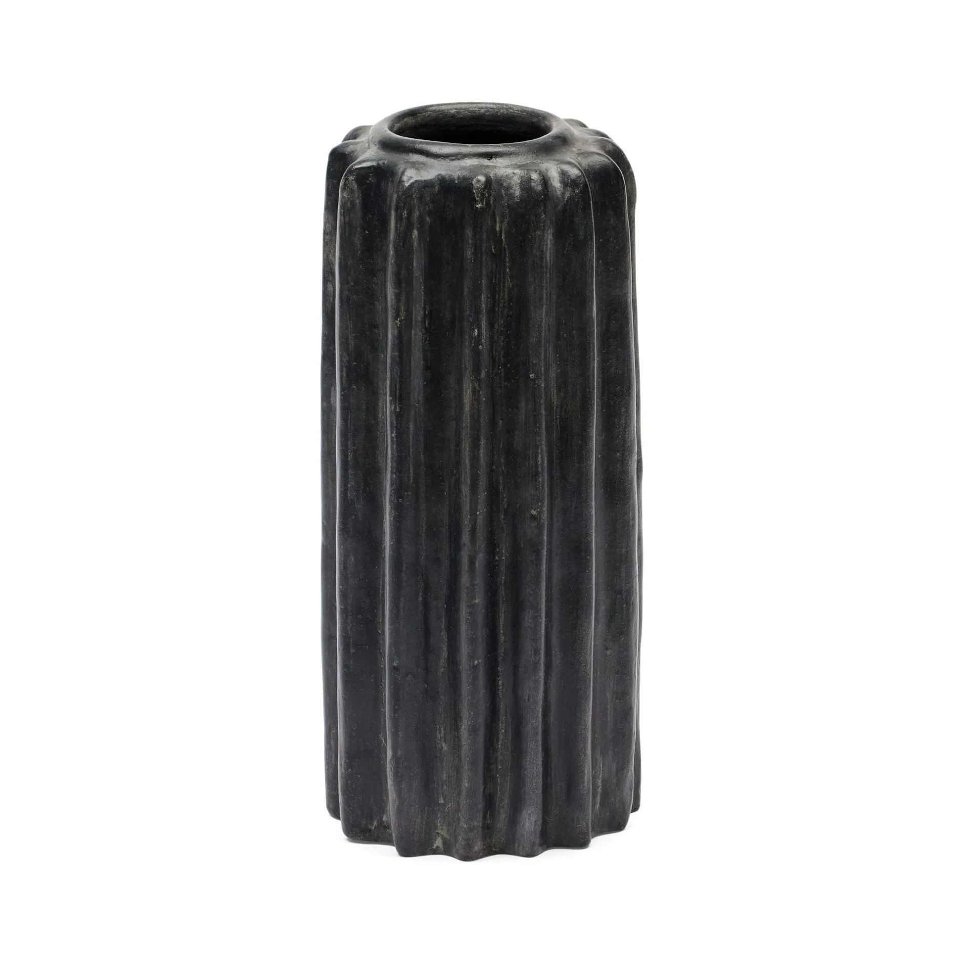 New Horgans Ika Vase Large Black