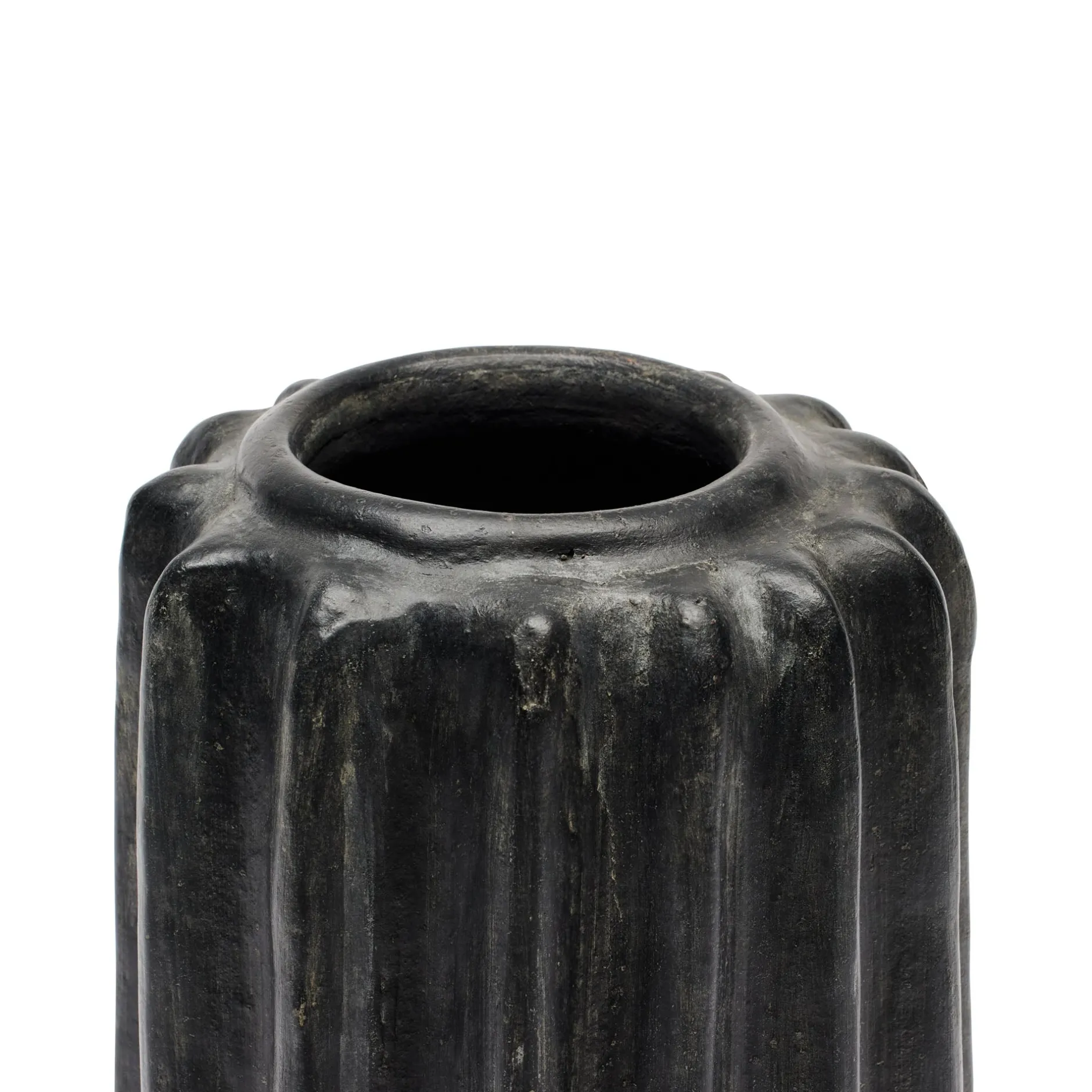 New Horgans Ika Vase Large Black