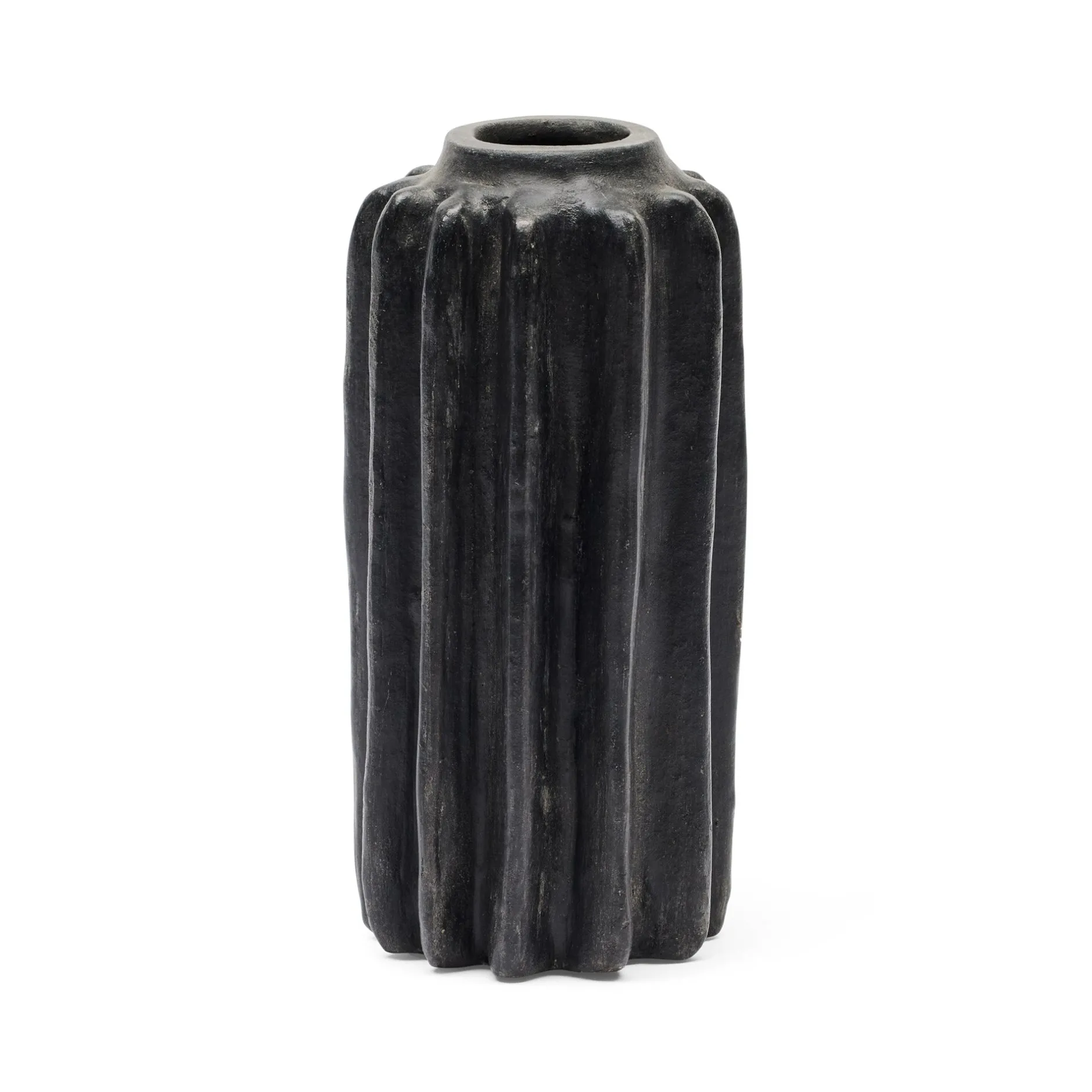 New Horgans Ika Vase Small Black
