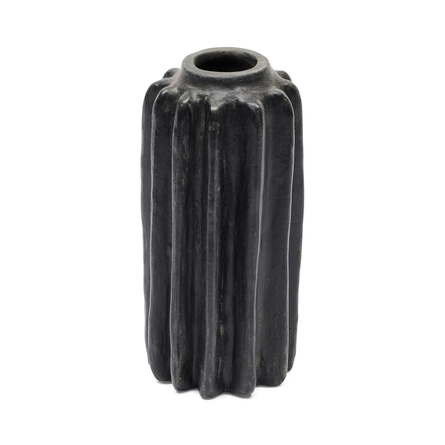 New Horgans Ika Vase Small Black