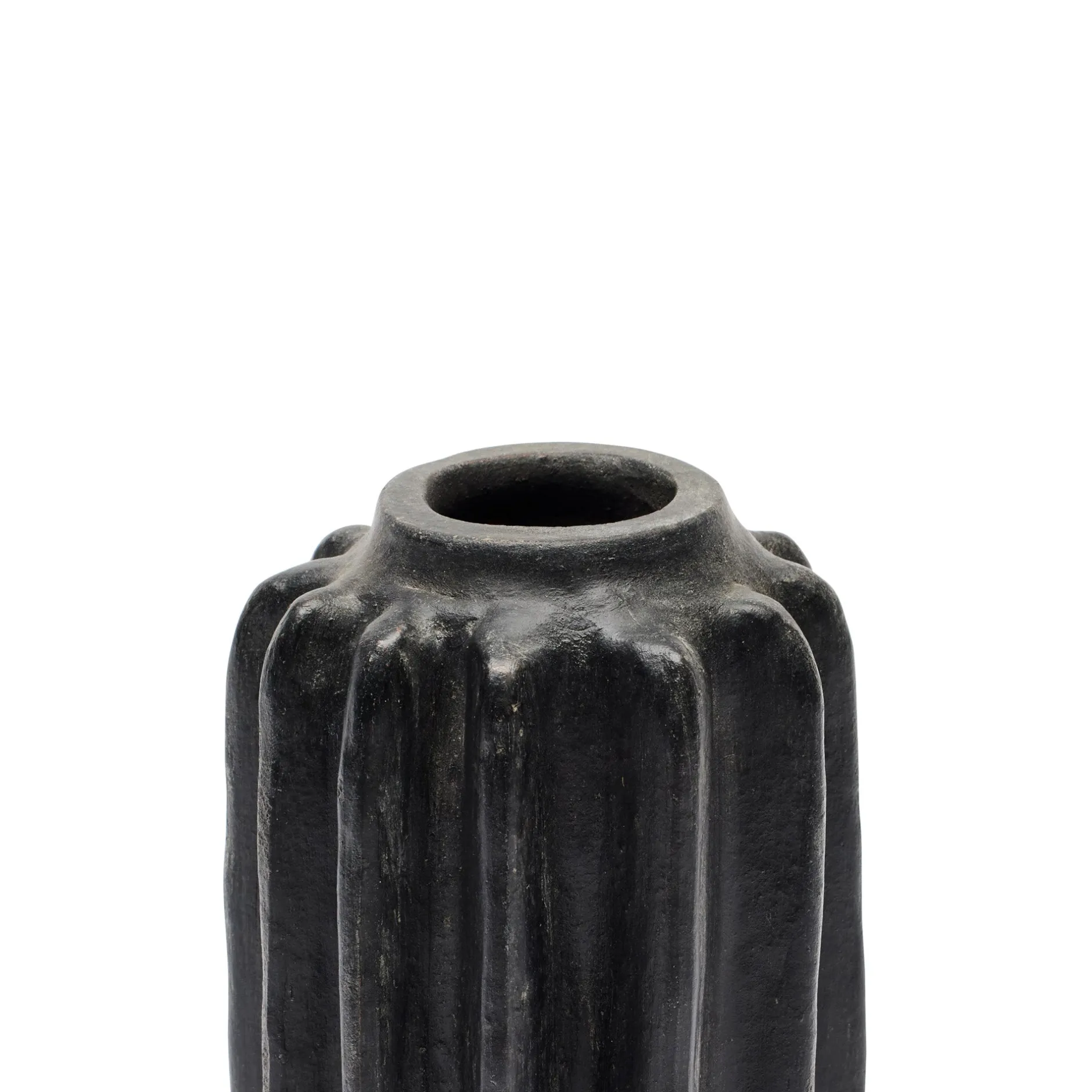 New Horgans Ika Vase Small Black