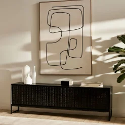 New Horgans Ingot Entertainment Unit Black