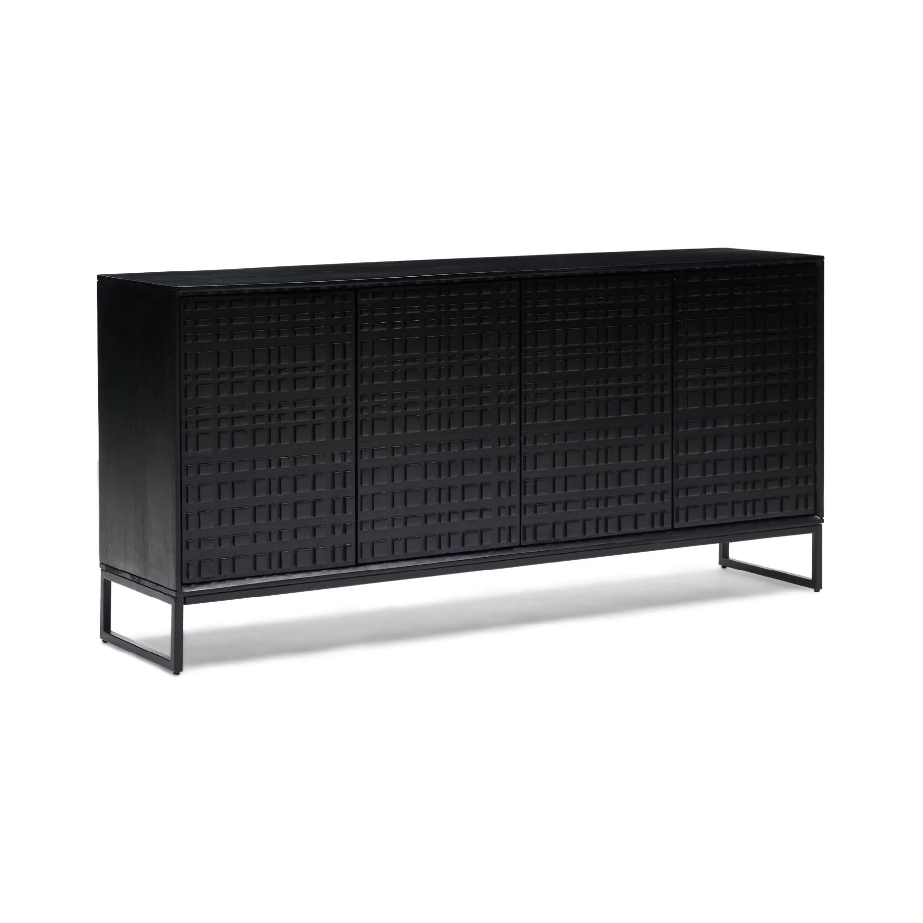 Clearance Horgans Ingot Sideboard Black