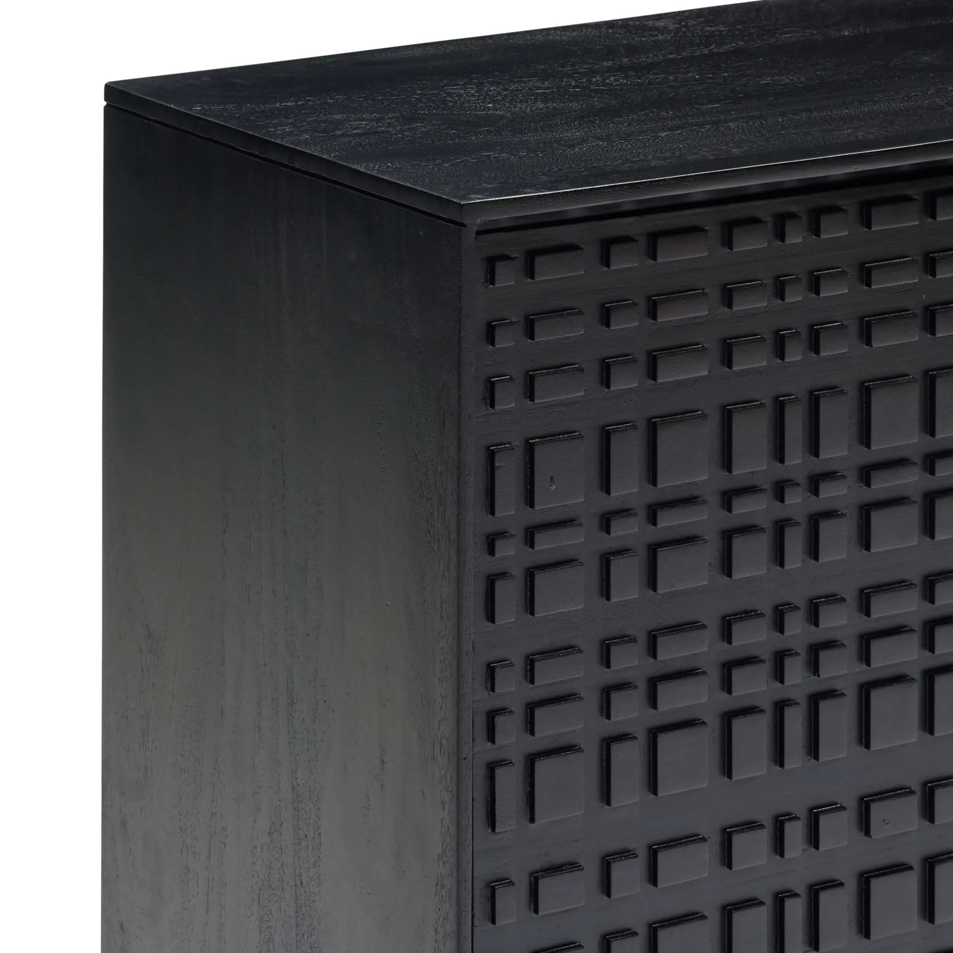 Clearance Horgans Ingot Sideboard Black