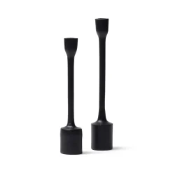 Fashion Horgans Isarno Candleholder Set Matt Black