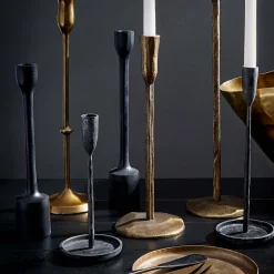 Fashion Horgans Isarno Candleholder Set Matt Black