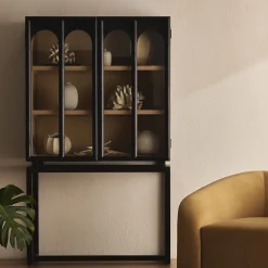 Online Horgans Isobel Cabinet Black