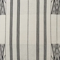 Online Horgans Kai Handwoven Cushion 45x45 Black & White