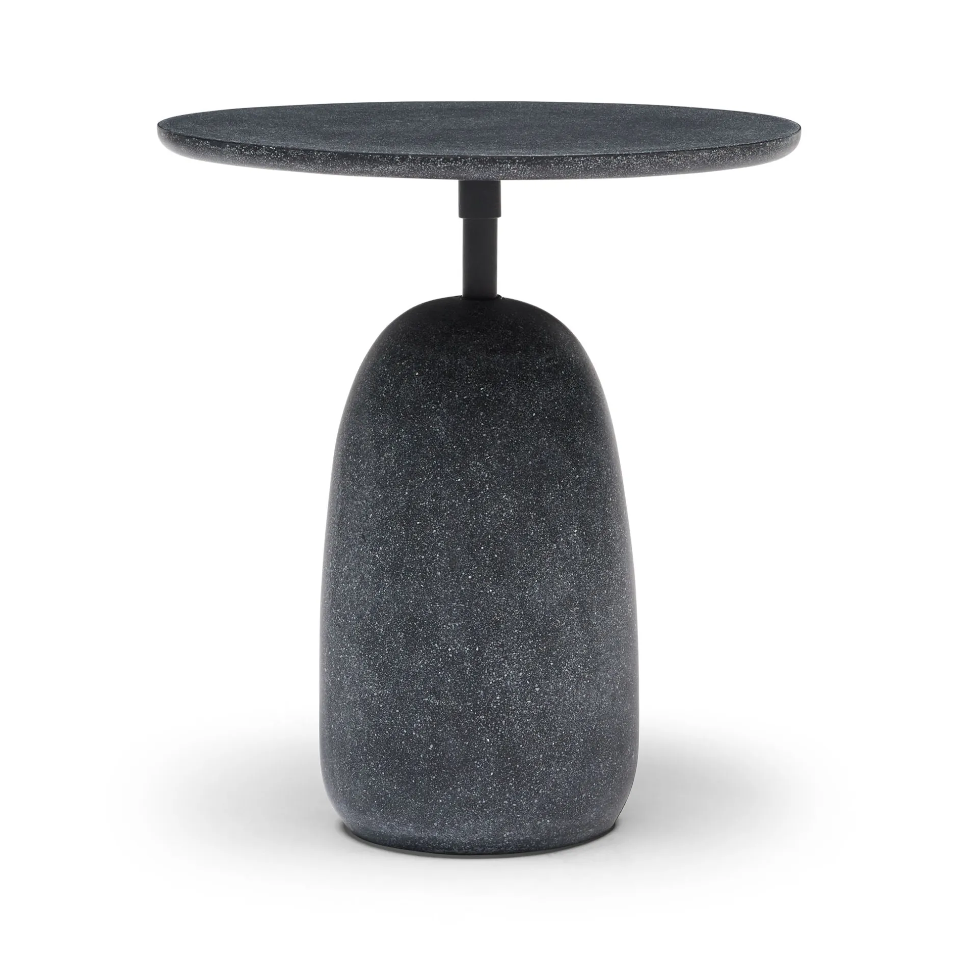 New Horgans Kellan Outdoor Side Table Black